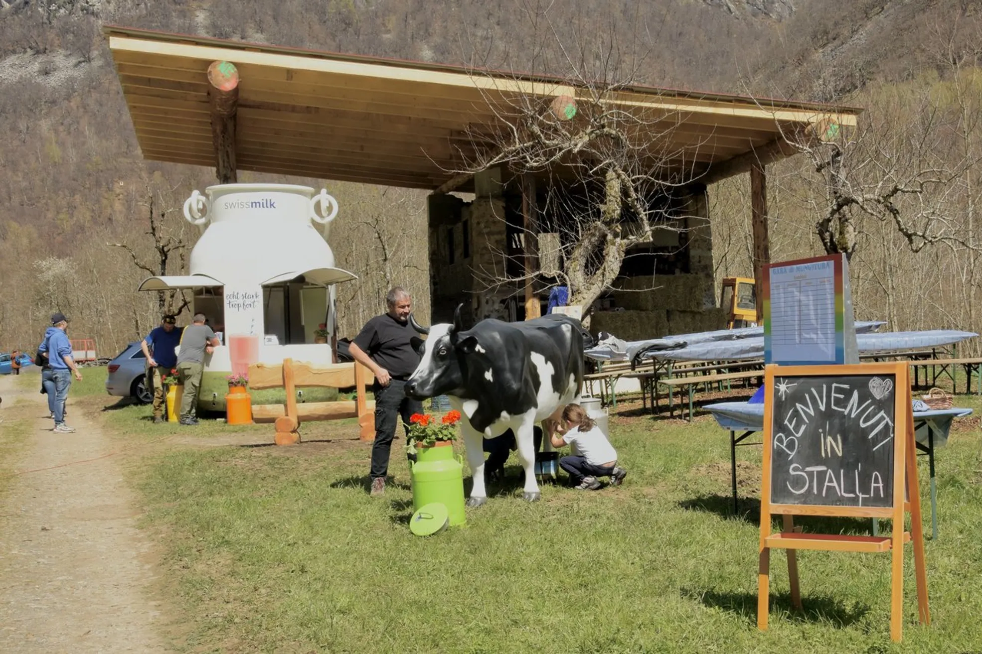 IncontrARTE mit Bauernhof Ernst, unsere Artists in Residence und Abendessen